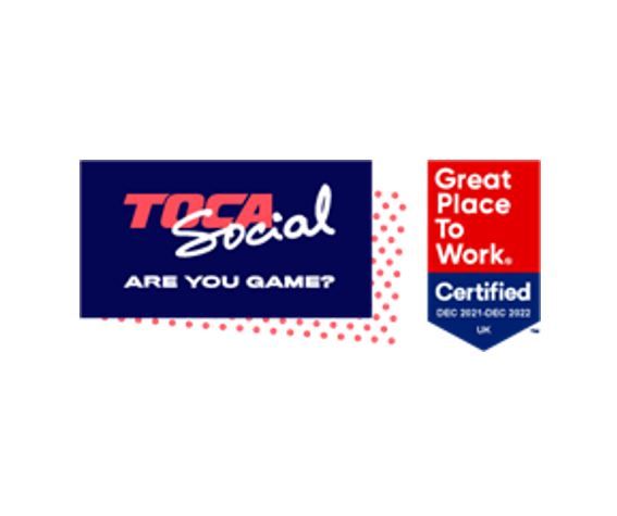 <h3><span class="heading--3"><a href="https://www.toca.social/">TOCA Social</a>&nbsp;is the world's first interactive football and dining experience, combining immersive gaming and world class food and drink.</span></h3>

<p>&nbsp;</p>
