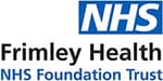 This is the NHS Frimely park logo.