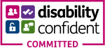 Disability Confident Committed small logo