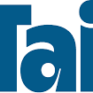 Blue and white logo for tails.com 