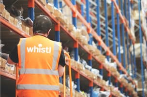 This is an image of a Whistl warehouse worker. 