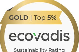 EcoVadis Gold badge 2026