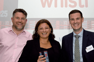 smiling award winners at TVP 250 2025 Awards ceremony