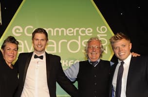 This is an image of the eCommerce award winners. 