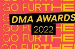 This is an image of the DMA awards logo. 