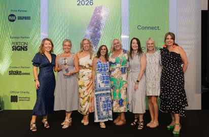 Whistl Doordrop Media team poses with the Marketing Service Provider of the Year award at the DMA Summer Celebration 2026