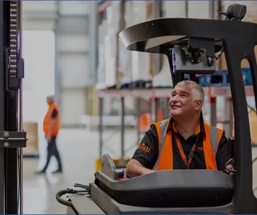 <h4><span class="heading--3">Meet Kenny&nbsp;</span></h4>

<h5><span class="heading--4">A warehouse driver. Some might say the fastest driver in the fleet.</span></h5>
