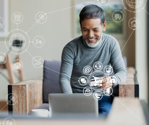 <h3><font color="#231f20" face="arial-rounded-mt-bold, Arial Rounded MT Bold">Support Multiple Channels</font></h3>
<h5>Create exceptional customer experience across contact multiple channels.</h5>
<p>Calls? Emails? Live chats? Social media? Integrated and personalised communication in every channel. Our omnichannel platform optimises the customer journey to save costs and help increase customer satisfaction.</p>