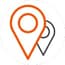 This is an image of the location pinpoint icon.